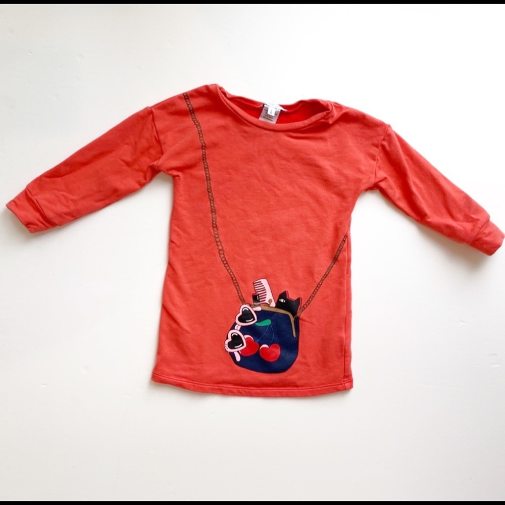 LMJ 18 2 screen Print Dress PLAY